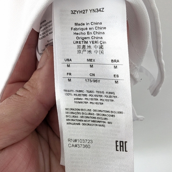 Armani Exchange Women's Elegant Blouse In Size M - Picture 6 of 8